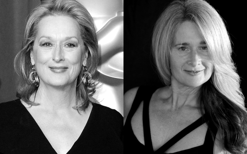 Meryl Streep and Elizabeth Richardson